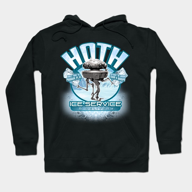 Hoth Ice Co. Hoodie by Sandtraders